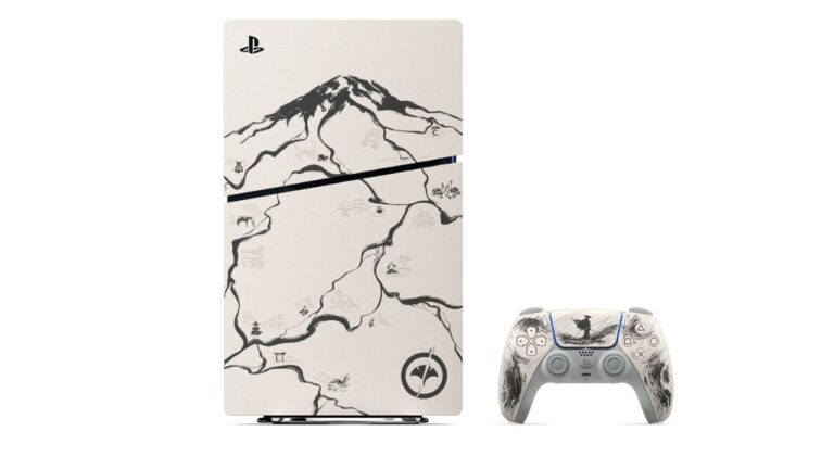 ghost of yotei limited edition ps5 console
