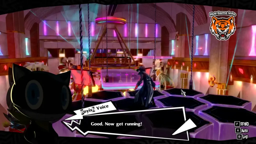 party palace exploration gameplay